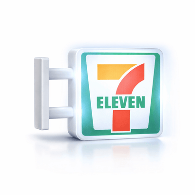 7 11 FRIDGE MAGNET - PICKITT MARKET