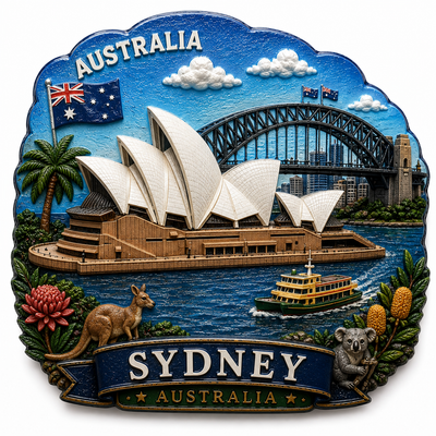 AUSTRALIA FRIDGE MAGNET