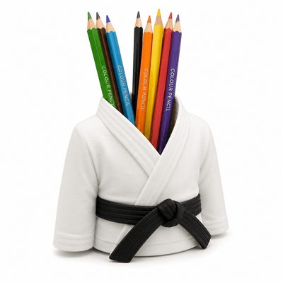 Karate Black Belt Pen & Pencil Holder (PREPAID ONLY)