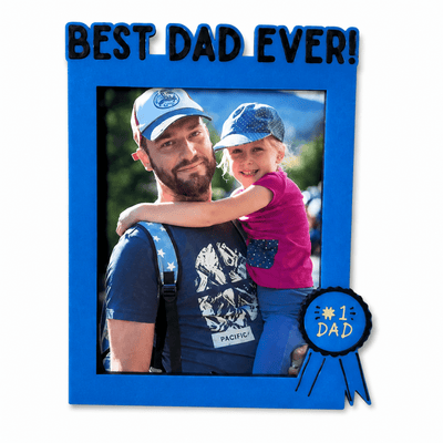Best Dad Ever Photo Frame Fridge Magne(PREPAID ONLY)