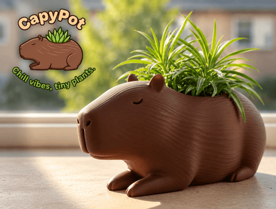 Capybara Planter β Decorative Plant Pot (prepaid)