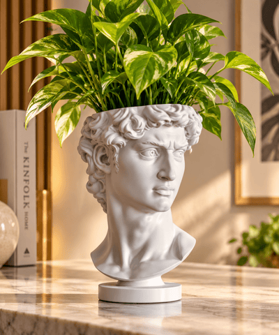 David Bust Planter β Classical Head Plant Pot(prepaid)