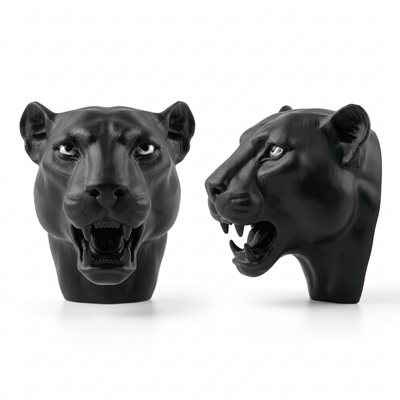 Black Panther Fridge Magnet