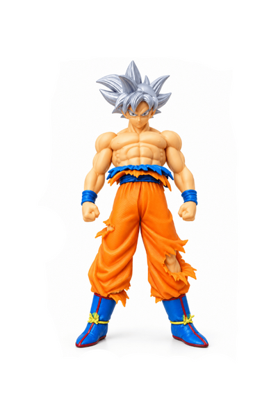 Ultra Instinct Goku Tabletop Figurine – Silver Hair Edition