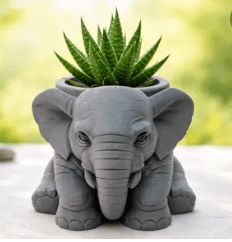 Elephant Planter (PREPAID ONLY)