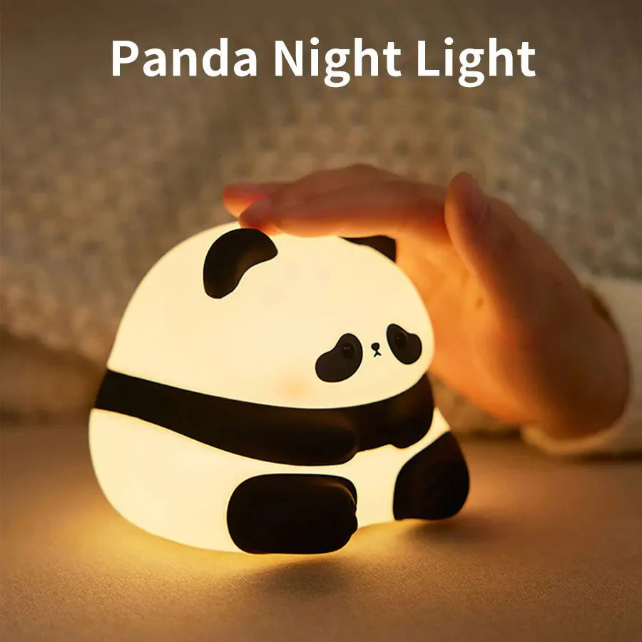 Silicone Sad Panda lamp