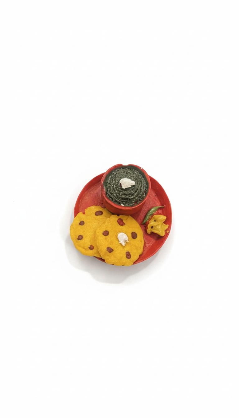 MAKKI ROTI  FRIDGE MAGNET