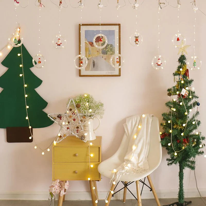 Christmas Ring Decorative Light ( 10 rings lights with toys)