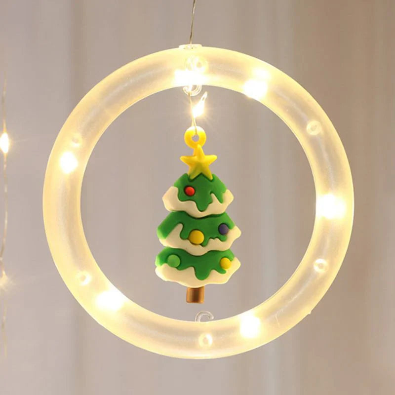 Christmas Ring Decorative Light ( 10 rings lights with toys)