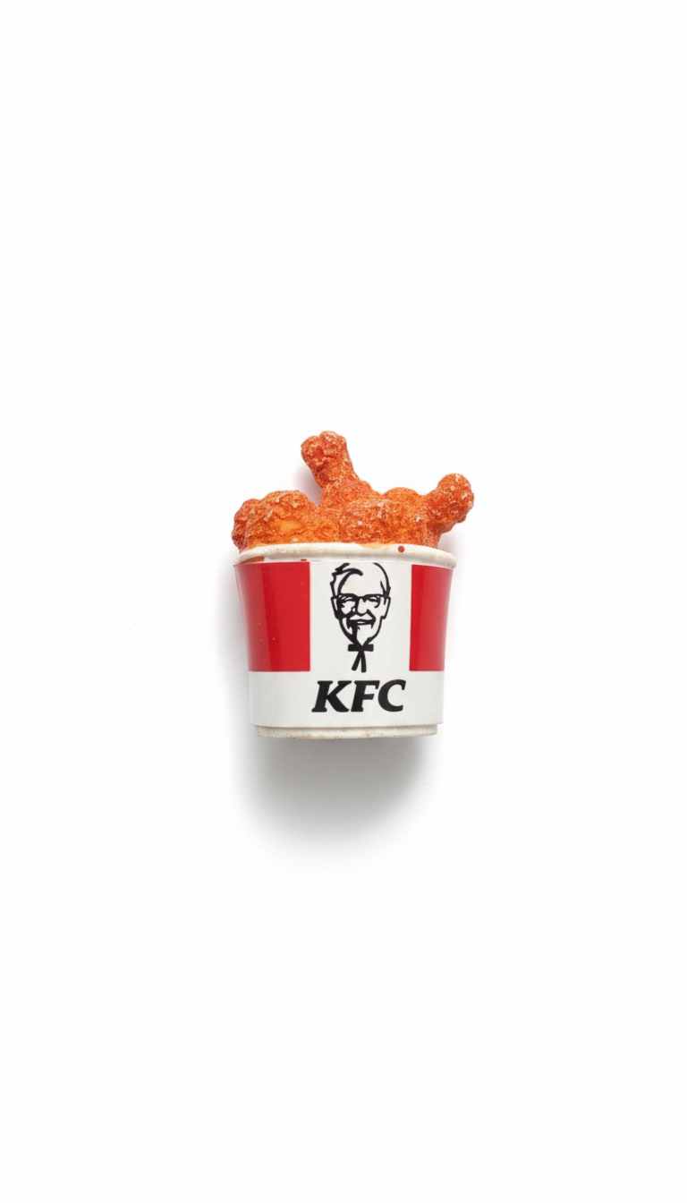 CHICKEN BUCKET FRIDGE MAGNET