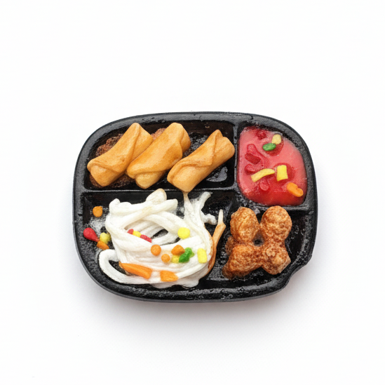 SPRINGROLL,NOODLES FRIDGE MAGNET