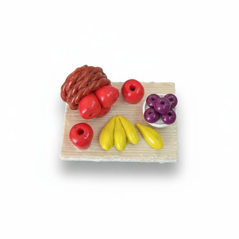 FRUIT BASKET  FRIDGE MAGNET