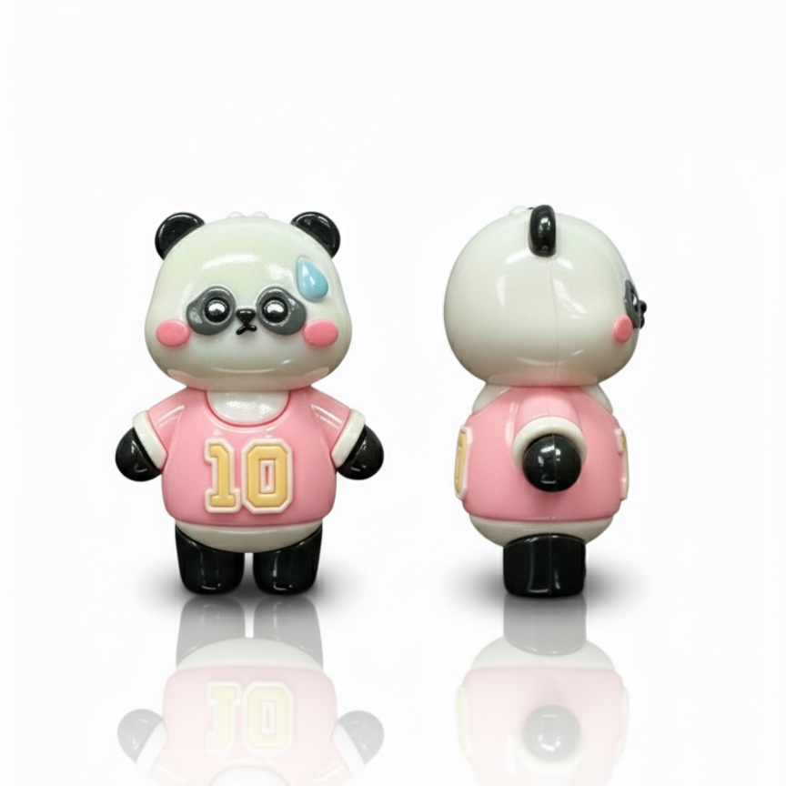 PINK PANDA FRIDGE MAGNET