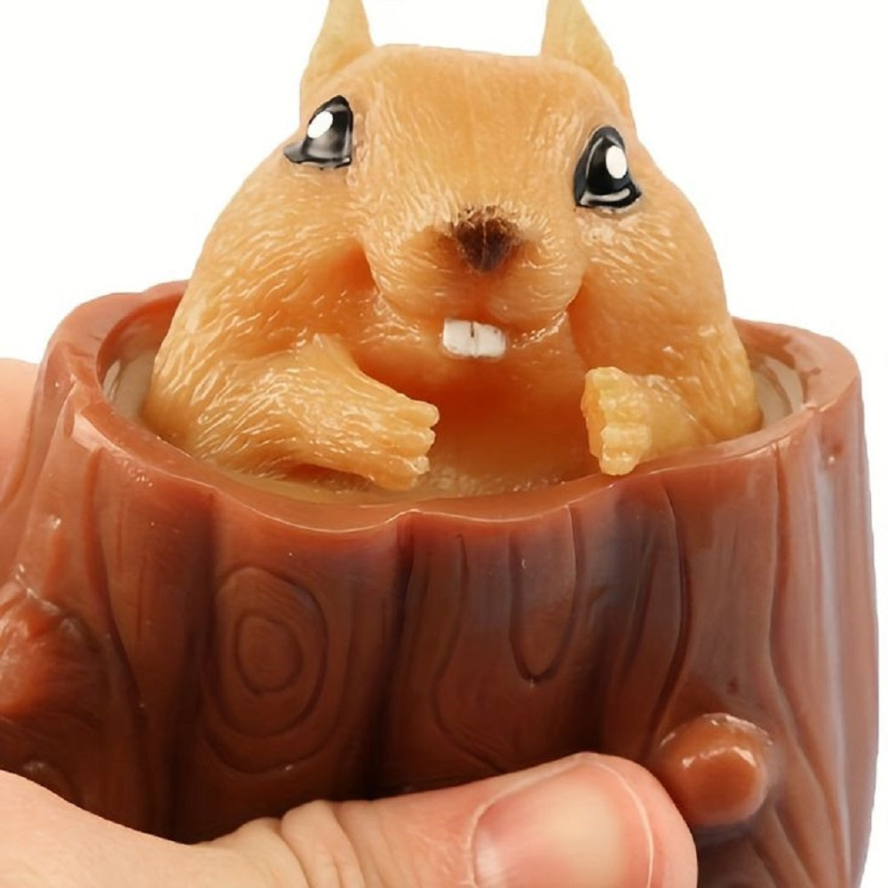 Funny Squirrel Shape Stress Relief