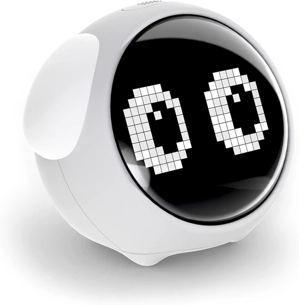 Emoji Alarm Clock Night Light Lamp