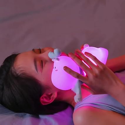 Reindeer Color Changing Rechargable Silicone Night Lamp