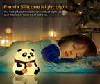 Cute Panda Silicon Night Lamp 7 Colour Changing Light