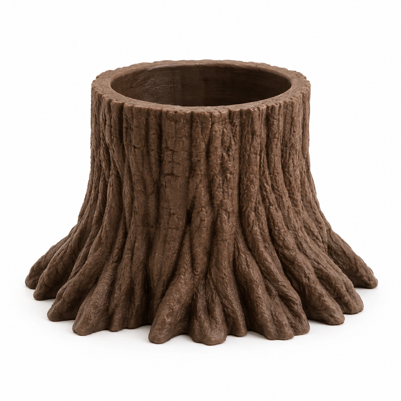 Tree Stump Planter / Holder  (PREPAID ONLY)