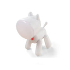 Puppy LED Desk Night Light Lamp with 360° Rotation  (White)