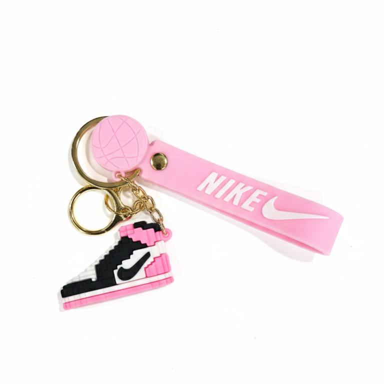 PINK SNEAKERS KEYCHAIN