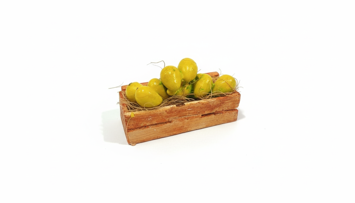 MANGO BASKET  FRIDGE MAGNET