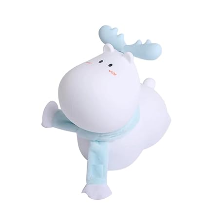 Reindeer Color Changing Rechargable Silicone Night Lamp