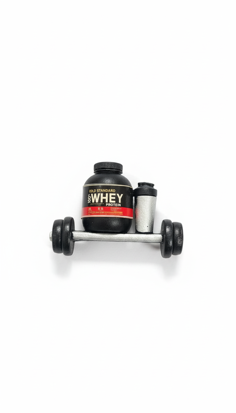 WHEY PROTEIN FRIDGE MAGNET