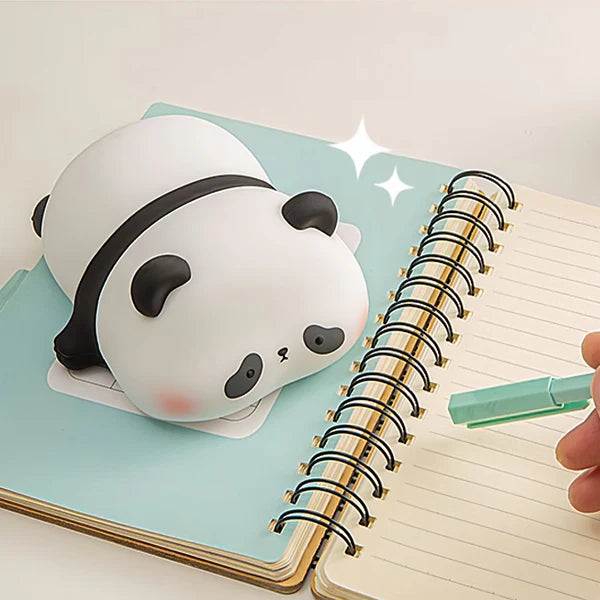 Silicone sleeping panda Lamp