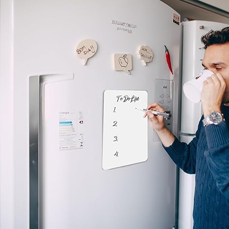 WEEKLY PLANNER FRIDGE MAGNET  ( 2 MARKER FREE)