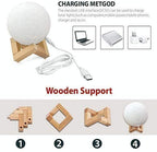 COLOUR CHANGING MOON LAMP