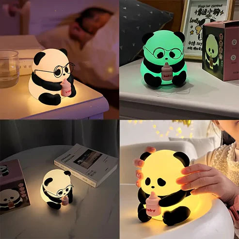 Silicone Baby Panda Lamp