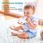 Unicorn Touch Rechargeable Colour Changing Silicone Lamp (Pink)
