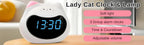 Cat Digital Alarm Clock