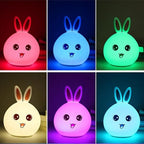 Silicone Cute Rabbit lamp