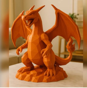Pokémon Charizard Tabletop Figurine  (prepaid only)