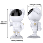 Starry  Astronaut Star Projector Galaxy Night Light