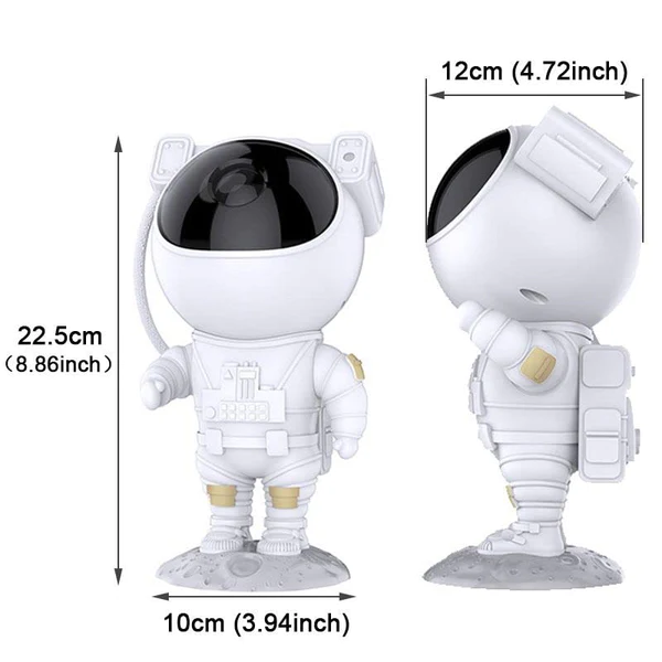 Starry  Astronaut Star Projector Galaxy Night Light