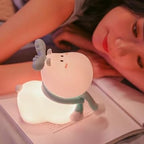 Reindeer Color Changing Rechargable Silicone Night Lamp