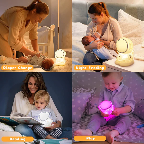 Astronaut Night Silicone Lamp