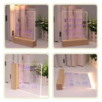 Luminious 3D Acrylic Writing DIY Board with 12 Pens