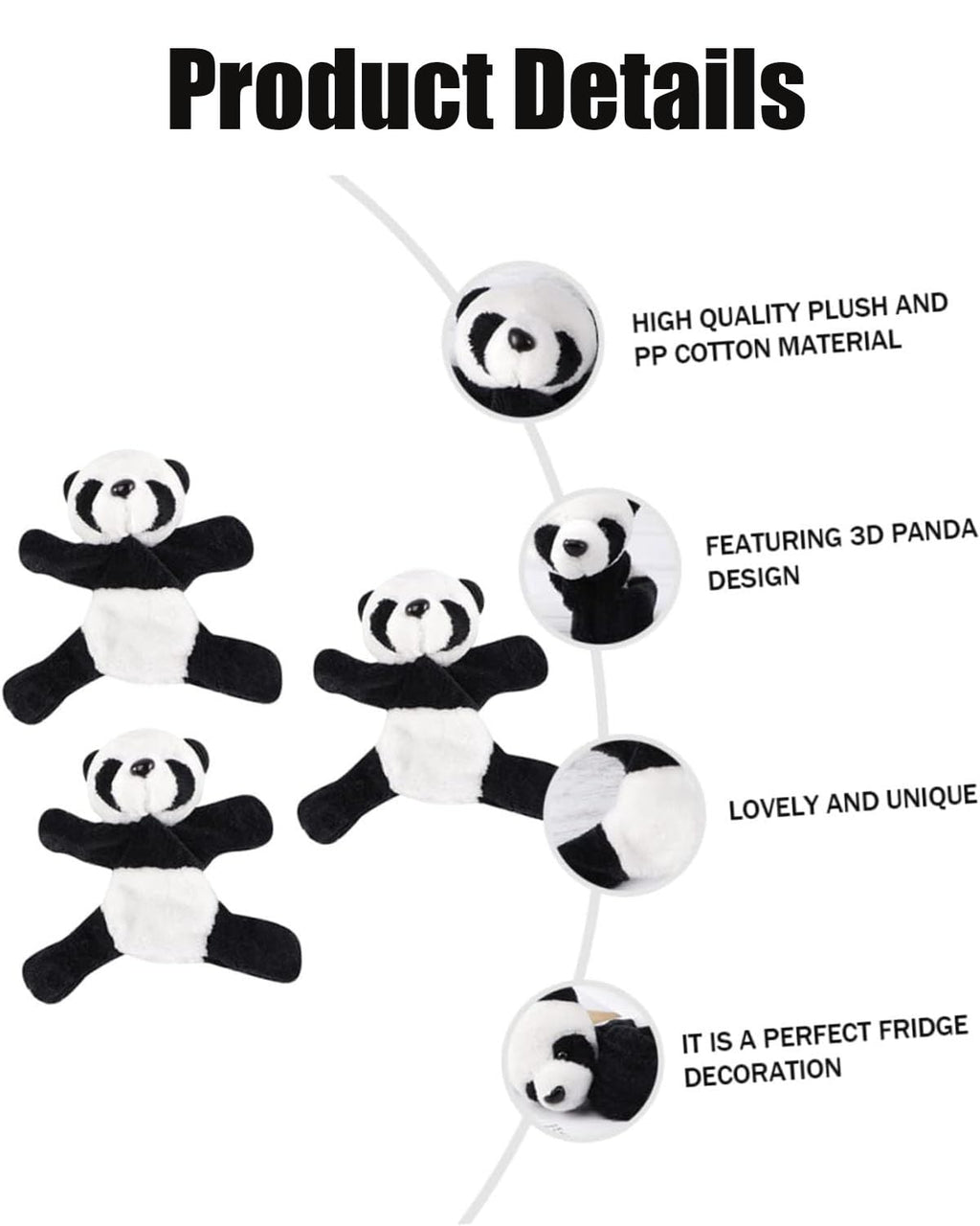 PANDA FRIDGE MAGNET PER PC