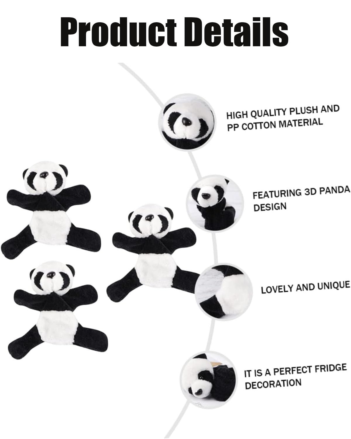 PANDA FRIDGE MAGNET PER PC