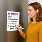 STUFF TO DO PLANNER FRIDGE MAGNET  ( 1 MAGNETIC MARKER WITH ERAZER FREE)