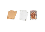 Acrylic Photo Frame Fridge Magnet Customized (2 sided /2 photos)