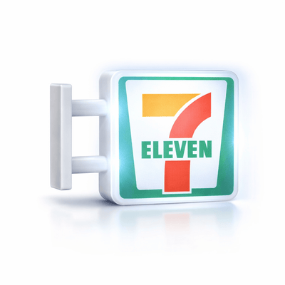 7 11 FRIDGE MAGNET - PICKITT MARKET