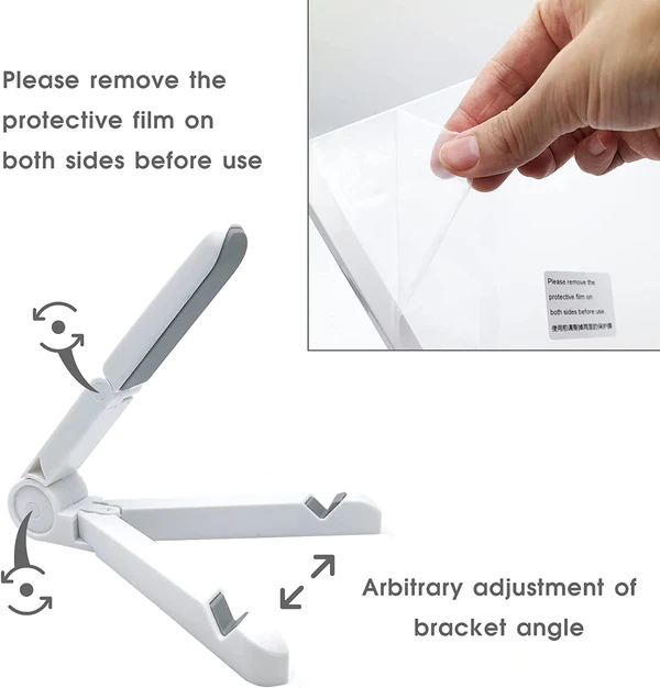 3D Acrylic Writing Board with Pen & Lig