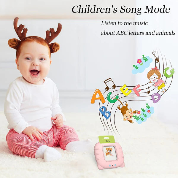 Smart Word Learning toy for Kids – 520 Talking Flash Cards with Music & Fun Learning