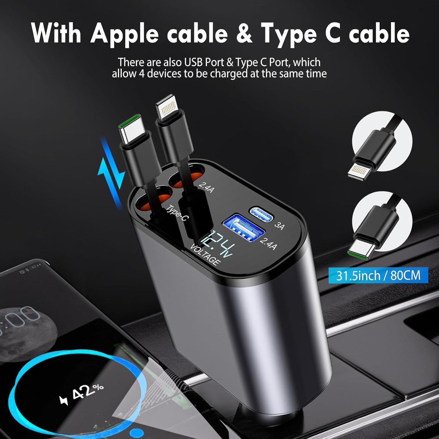 ChargeMate 4-in-1  USE CODE: PICKITTPOWER  AND GET 150 RS. OFF