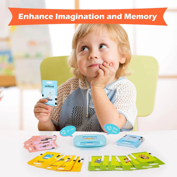 Smart Word Learning toy for Kids – 520 Talking Flash Cards with Music & Fun Learning