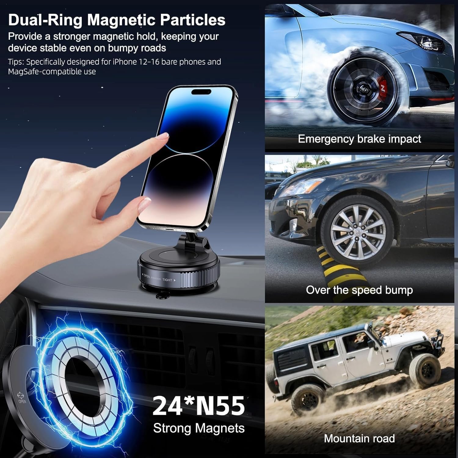 MAGNETIC MOBILE PHONE HOLDER PICKITT007